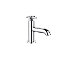 Factory sell brass new deck mounted brass pillar basin tap&faucets